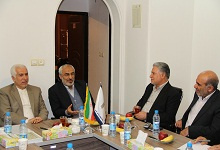 جلسه ریاست عالیه دانشگاه با همکاران واحد استانی کرمان با حضور جناب آقای دکتر زاهدی ریاست محترم کمیسیون آموزش و تحقیقات مجلس شورای اسلامی 